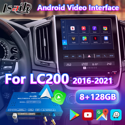 Lsailt Android Мультимедийный интерфейс для автотранспорта Toyota Land Cruiser 200 LC200 VX VXR VX-R 2016-2021
