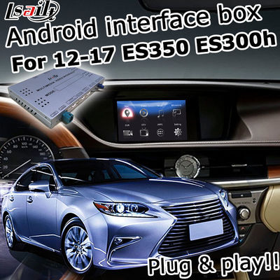 Коробки навигации андроида интерфейса ES250 ES350 ES300h Lexus автомобиль carplay видео- автоматической carplay опционный и андроида