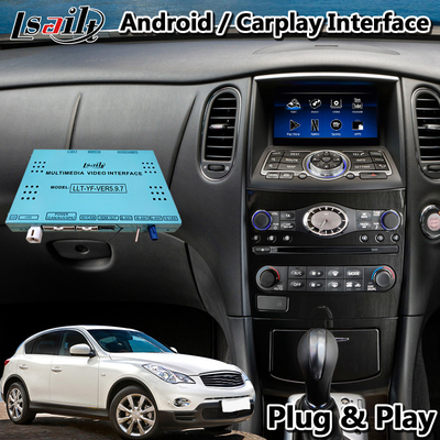 Интерфейс Carplay андроида Lsailt для Infiniti EX30D EX35 EX37 с беспроводным автомобилем андроида